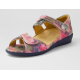 Doxie (fuschia floral)
